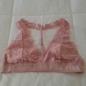 NWOT Victorias Secret PINK T-Strap Halter Bra